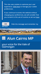 Mobile Screenshot of aluncairns.com