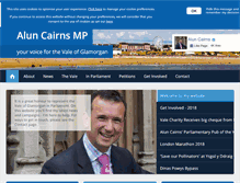 Tablet Screenshot of aluncairns.com